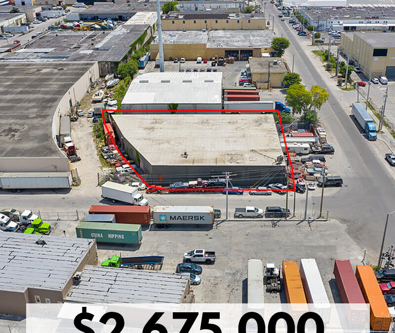 LAURENT GROLL PICKS UP TWO DORAL WAREHOUSES FOR $18M