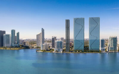 EDGEWATER PROJECT MORE THAN DOUBLES UNITS TO 1,300 IN 42-STORY TOWERS.